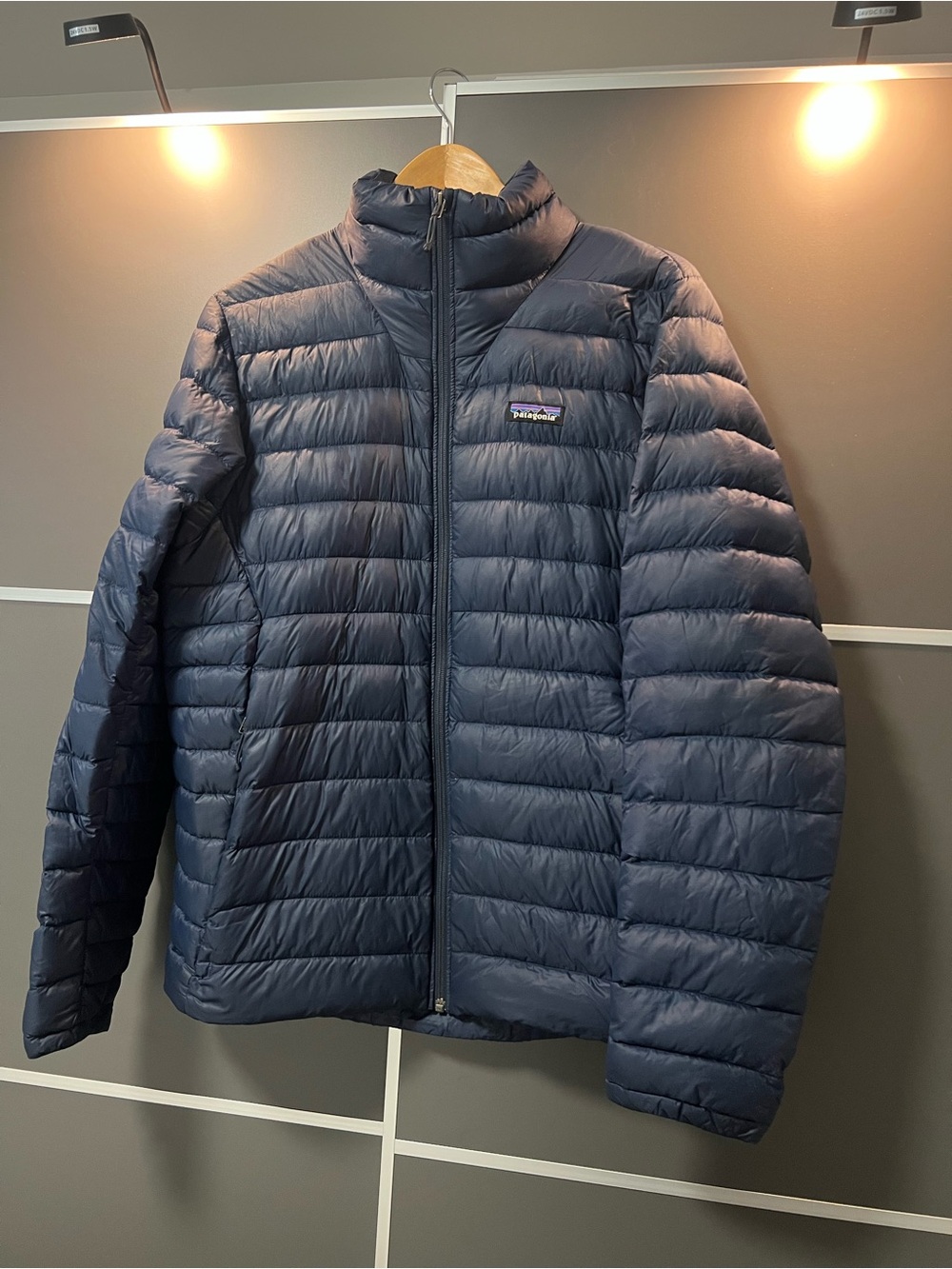 Patagonia Down Navy Nena Sweater Jacket Medium